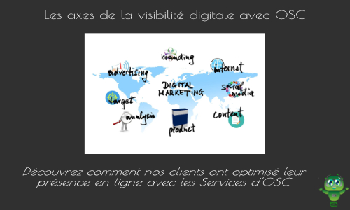 Les axes de la visibilité digitale avec OSC