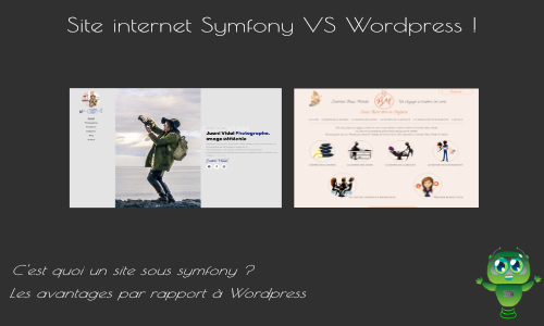Site Internet Symfony VS Wordpress