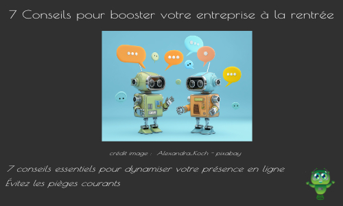 7 Conseils pour booster votre entreprise à la rentrée