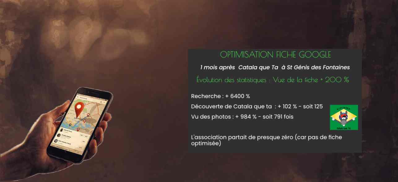 Optimisation Fiche Google - Catalá Que Tá