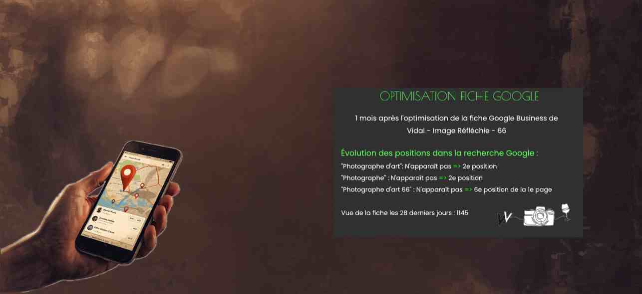 Optimisation Fiche Google - Image Réfléchie Vidal