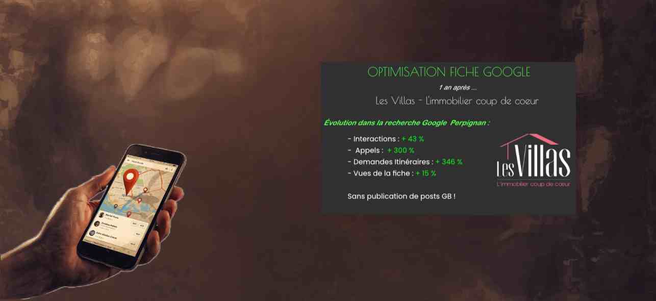 Google Business - Les Villas Immo Perpignan