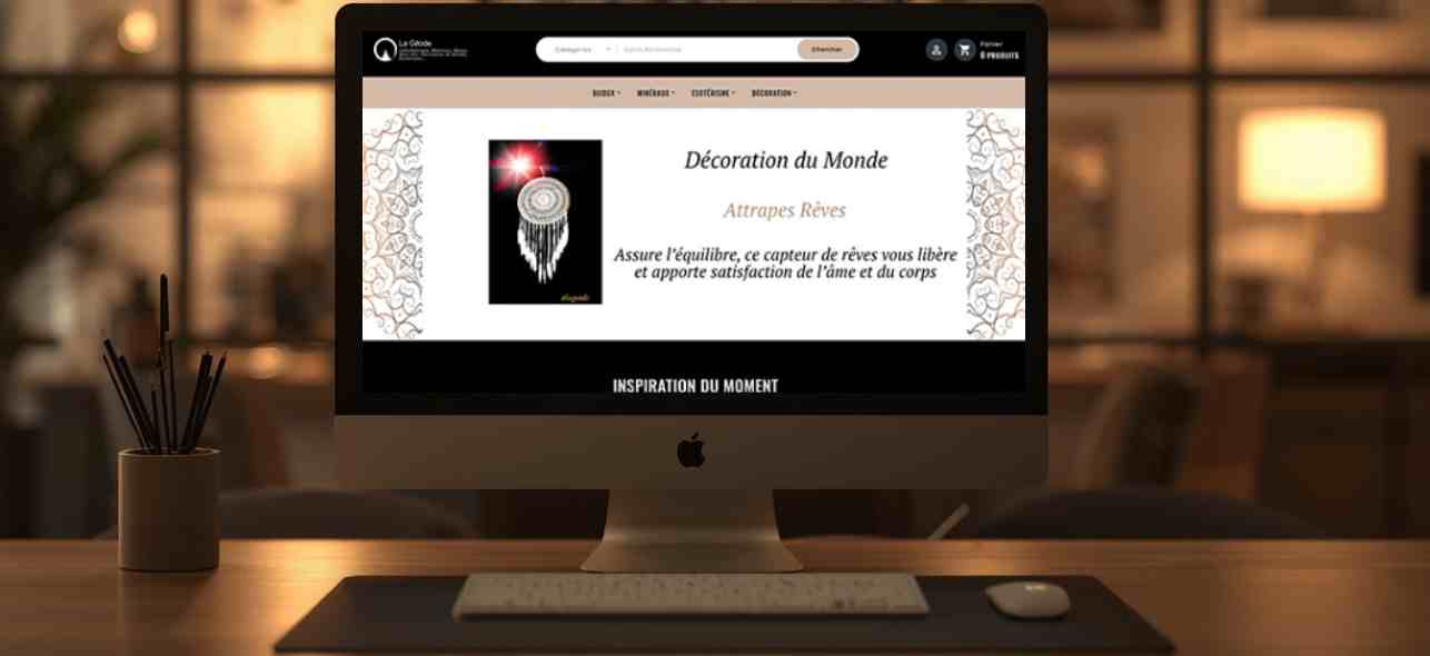 Site E-Commerce La Geode à Saint-Génis