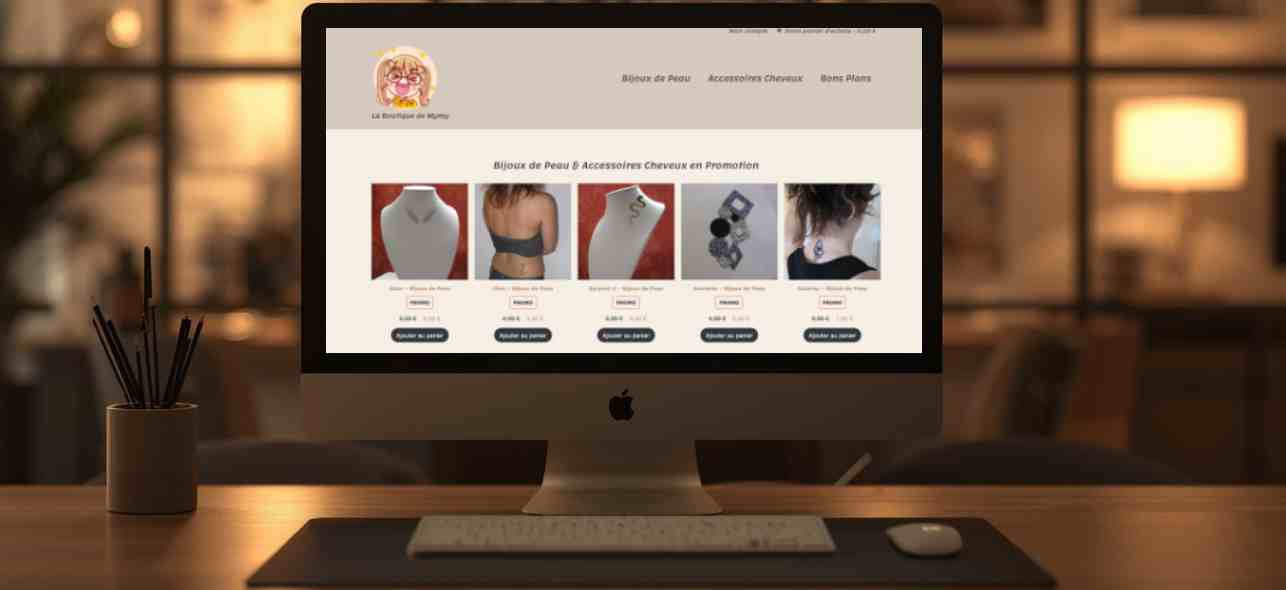 Site E-commerce - Ma boutique préférée