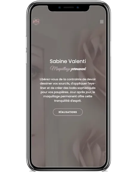 Refonte site - Sabine Valenti