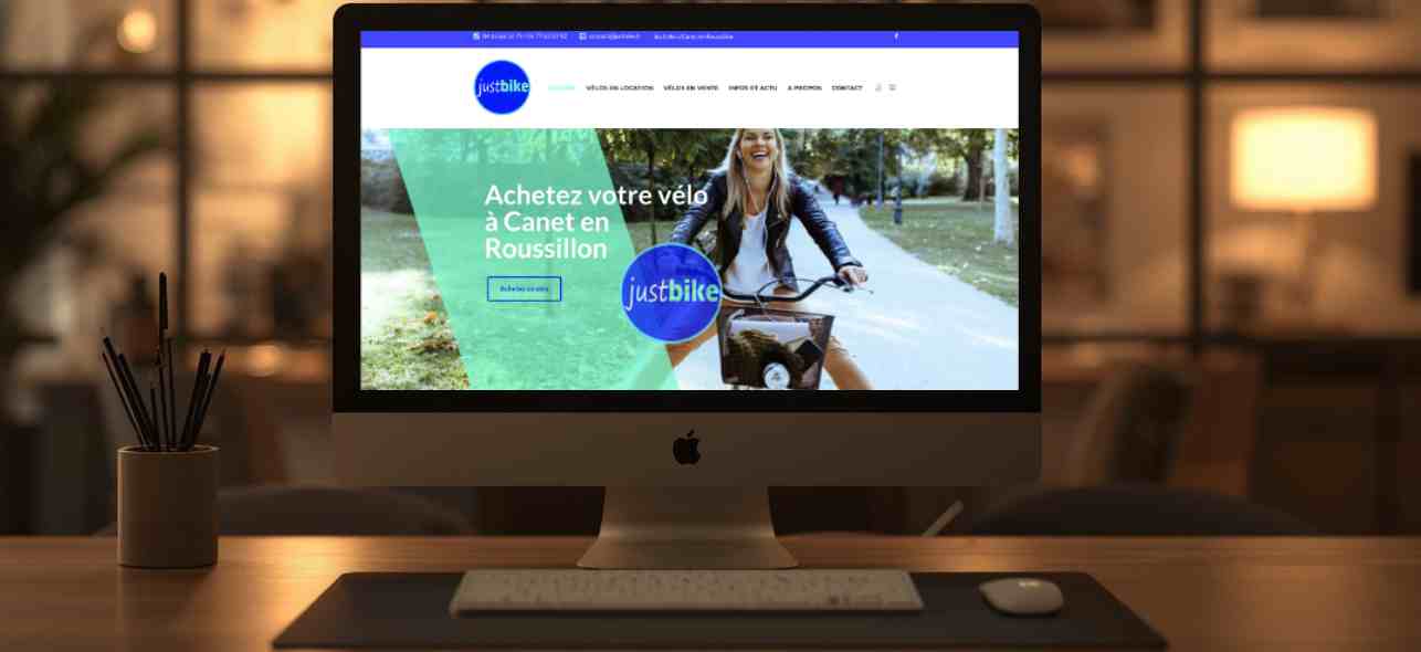 Refonte de Site internet - Justbike