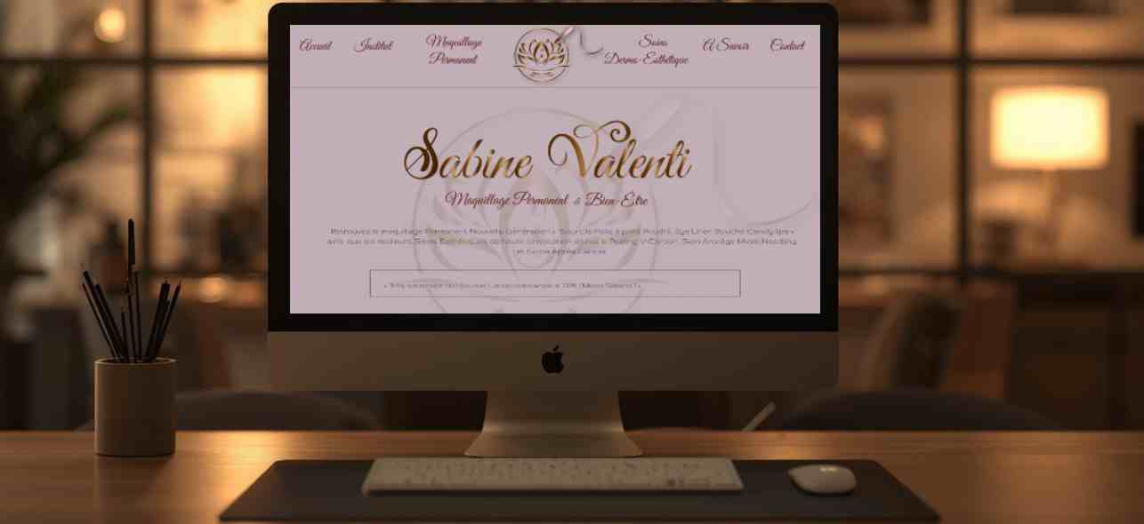 Site Vitrine Refonte - Sabine Valenti