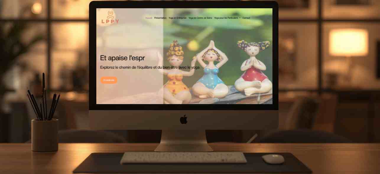 Site Vitrine - La Petit Pause Yoga