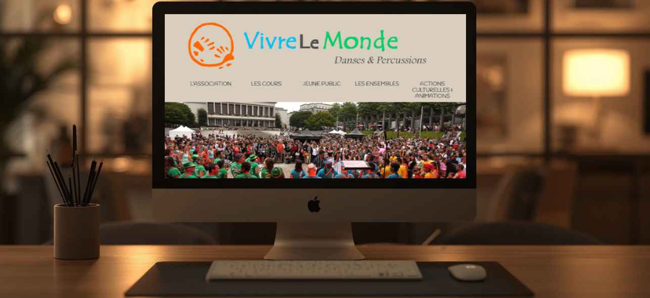 Refonte Site Vitrine - Vivre Le Monde